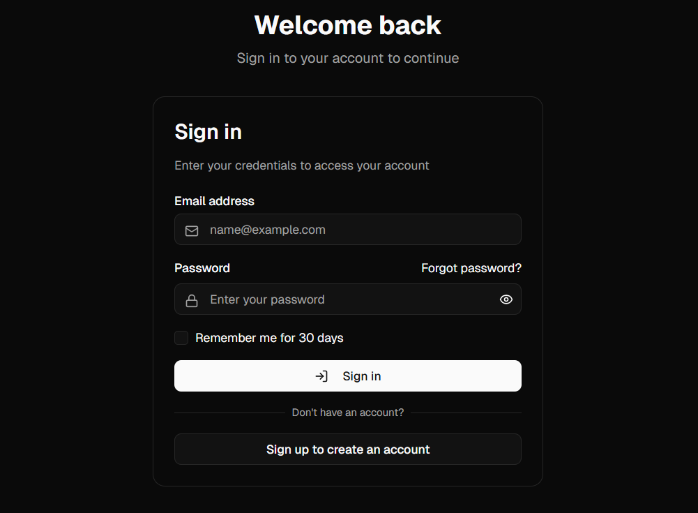 Auth Component 01