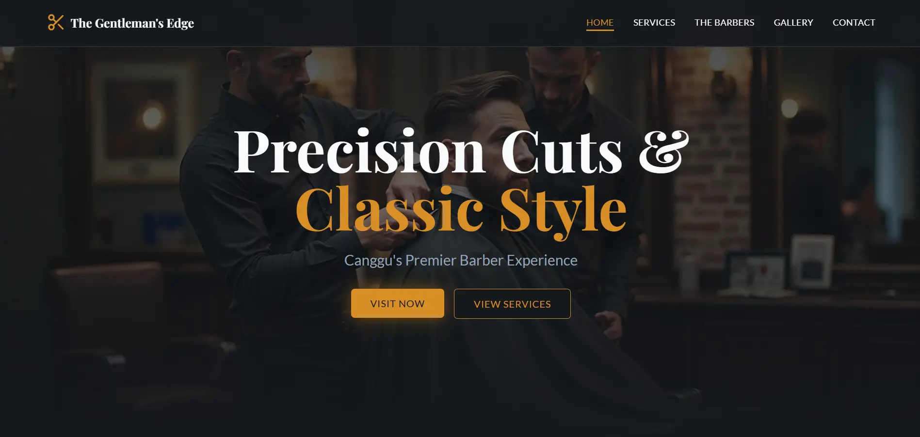 Babershop Template A01